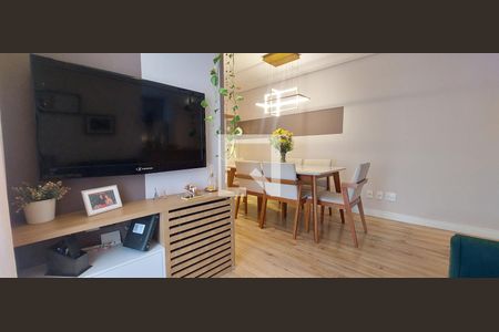 Sala de apartamento à venda com 2 quartos, 58m² em Jardim, Santo André