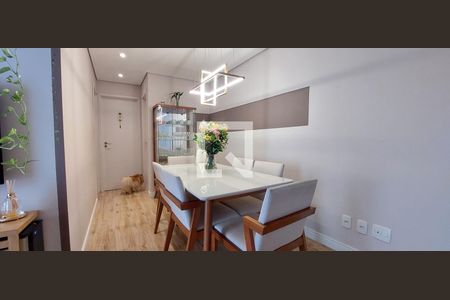 Sala de apartamento à venda com 2 quartos, 58m² em Jardim, Santo André