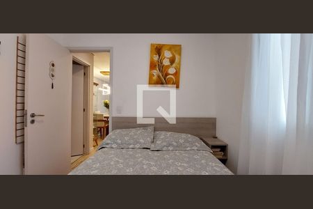 Quarto 1 suíte de apartamento à venda com 2 quartos, 58m² em Jardim, Santo André