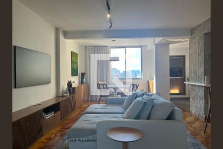 Sala de apartamento à venda com 4 quartos, 120m² em Perdizes, São Paulo