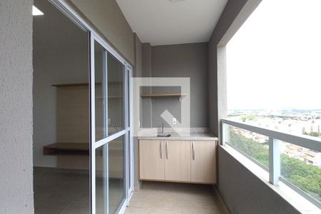 Varanda da Sala de apartamento para alugar com 2 quartos, 64m² em Parque Prado, Campinas