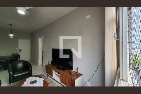 Sala de apartamento para alugar com 3 quartos, 88m² em Gonzaga, Santos