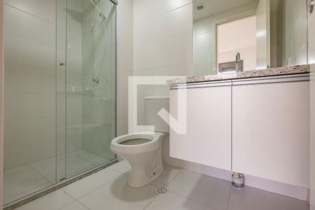 Suíte - Banheiro de apartamento para alugar com 1 quarto, 25m² em Pinheiros, São Paulo