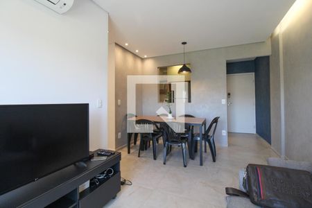 Sala de apartamento à venda com 3 quartos, 78m² em Vila Guararapes, Campinas