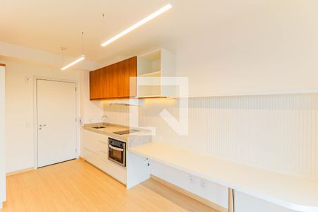 Sala de apartamento para alugar com 1 quarto, 35m² em Santo Amaro, São Paulo