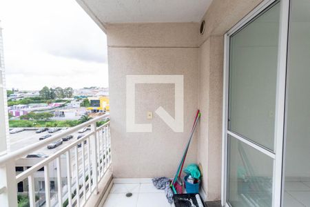 Varanda da Sala de apartamento para alugar com 1 quarto, 33m² em Jardim Santa Teresinha, São Paulo