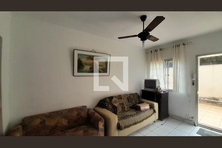 Sala de apartamento para alugar com 2 quartos, 73m² em Guilhermina, Praia Grande