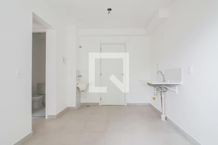 Sala / Cozinha / Lavanderia de apartamento para alugar com 2 quartos, 33m² em Jardim Celeste, São Paulo