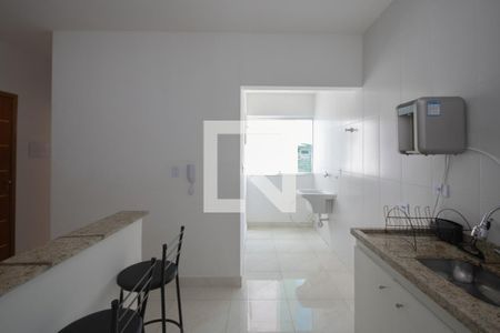 Cozinha e Área de Serviço de kitnet/studio para alugar com 1 quarto, 32m² em Vila Guilherme, São Paulo