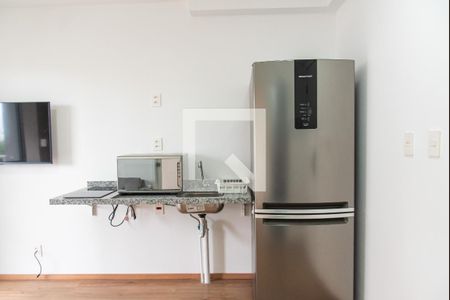 Sala/cozinha de apartamento para alugar com 1 quarto, 27m² em Vila Mariana, São Paulo