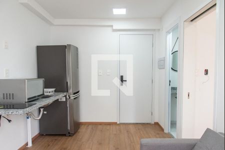 Sala/cozinha de apartamento para alugar com 1 quarto, 27m² em Vila Mariana, São Paulo