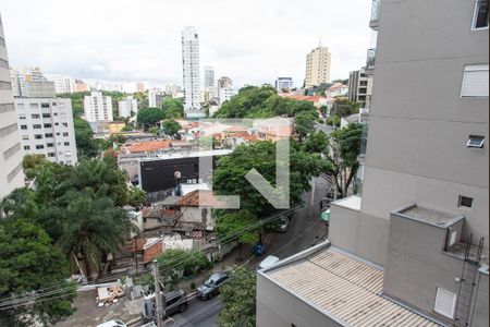 Vista da varanda de apartamento para alugar com 1 quarto, 27m² em Vila Mariana, São Paulo