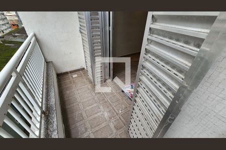 Varanda da Sala de apartamento para alugar com 1 quarto, 55m² em Aparecida, Santos