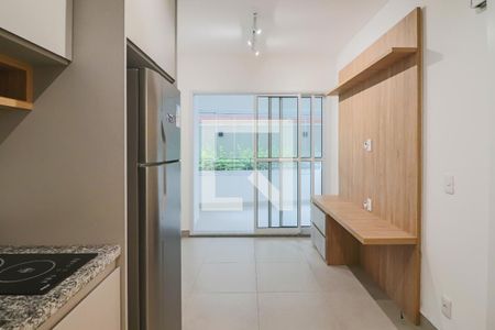 Sala / Cozinha de apartamento para alugar com 1 quarto, 31m² em Butantã, São Paulo