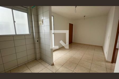 Sala de apartamento para alugar com 2 quartos, 45m² em Chacaras Reunidas Santa Terezinha, Contagem