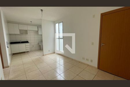 Sala de apartamento para alugar com 2 quartos, 45m² em Chacaras Reunidas Santa Terezinha, Contagem