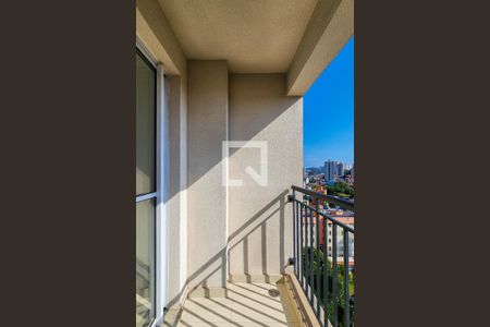 Varanda  de apartamento à venda com 1 quarto, 42m² em Jardim Olavo Bilac, São Bernardo do Campo