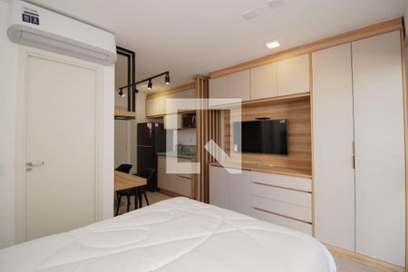 Sala/Quarto de kitnet/studio para alugar com 1 quarto, 26m² em Pinheiros, São Paulo