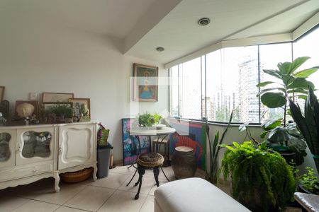 Sala de apartamento para alugar com 1 quarto, 50m² em Paraíso do Morumbi, São Paulo