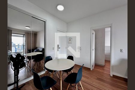 Sala de apartamento para alugar com 1 quarto, 53m² em Chácara Santo Antônio (zona Sul), São Paulo