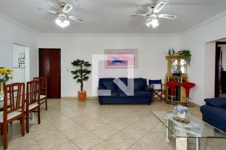 Sala de apartamento para alugar com 2 quartos, 114m² em Aviação, Praia Grande