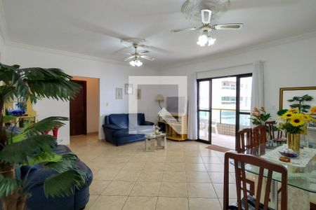 Sala de apartamento para alugar com 2 quartos, 114m² em Aviação, Praia Grande