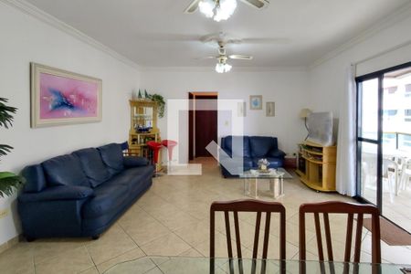 Sala de apartamento para alugar com 2 quartos, 114m² em Aviação, Praia Grande