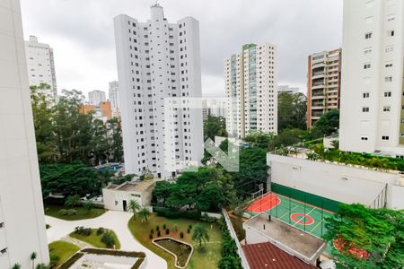 Vista da Varanda de apartamento para alugar com 2 quartos, 55m² em Vila Andrade, São Paulo