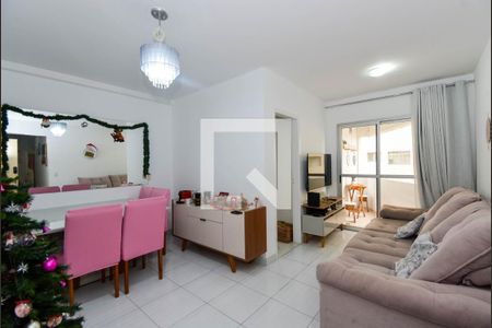 Sala de apartamento à venda com 1 quarto, 64m² em Vila Augusta, Guarulhos