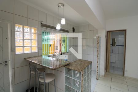 Cozinha de casa para alugar com 1 quarto, 60m² em Aricanduva, São Paulo