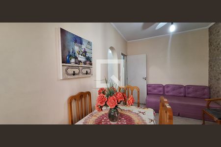 Sala de apartamento para alugar com 2 quartos, 56m² em Canto do Forte, Praia Grande