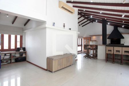 Sala de Estar 2 Cobertura + Churrasqueira de casa à venda com 4 quartos, 237m² em Bela Vista, Porto Alegre