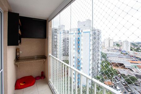 Varanda da Sala de apartamento para alugar com 3 quartos, 69m² em Taboão, Diadema