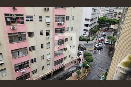 Vista da Sala de apartamento para alugar com 2 quartos, 84m² em Boqueirão, Santos