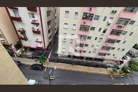 Vista da Sala de apartamento para alugar com 2 quartos, 84m² em Boqueirão, Santos