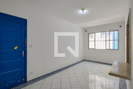 Sala de apartamento para alugar com 1 quarto, 53m² em Nova Mirim, Praia Grande