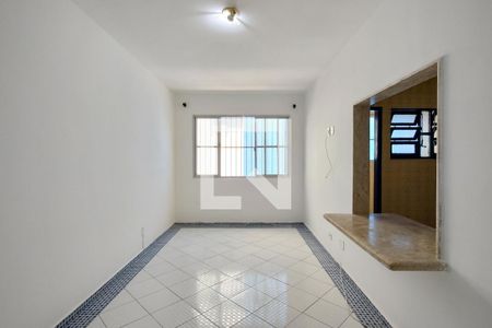 Sala de apartamento para alugar com 1 quarto, 53m² em Nova Mirim, Praia Grande