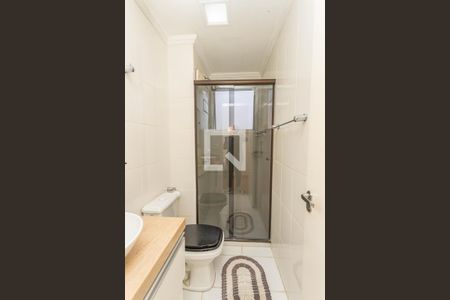 Apartamento à venda com 75m², 2 quartos e 2 vagas Apartamento à venda com 75m², 2 quartos e 2 vagasBanheiro social