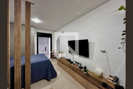 Sala de kitnet/studio para alugar com 1 quarto, 35m² em Jardim Caravelas, São Paulo