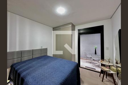 Quarto  de kitnet/studio para alugar com 1 quarto, 35m² em Jardim Caravelas, São Paulo