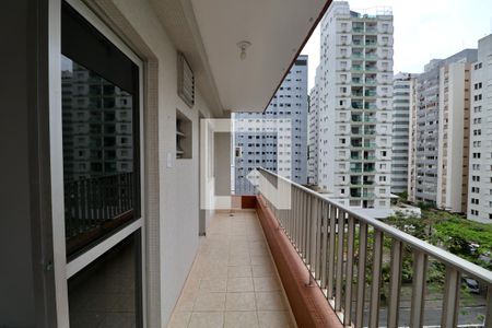 Varanda de apartamento para alugar com 1 quarto, 45m² em Centro, Guarujá