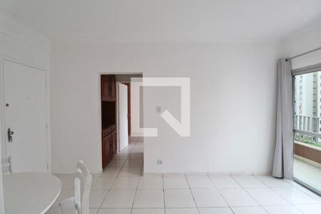 Sala de apartamento para alugar com 1 quarto, 45m² em Centro, Guarujá