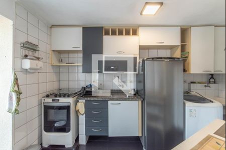 Cozinha - Lavanderia Integrada de apartamento para alugar com 1 quarto, 35m² em Jabaquara, São Paulo