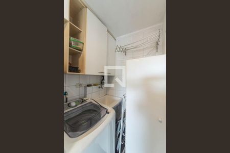 Cozinha - Lavanderia Integrada de apartamento para alugar com 1 quarto, 35m² em Jabaquara, São Paulo