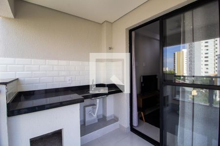 Varanda da Sala de apartamento para alugar com 1 quarto, 45m² em Parque Campolim, Sorocaba