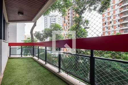 Sala - Varanda de apartamento para alugar com 3 quartos, 112m² em Pinheiros, São Paulo