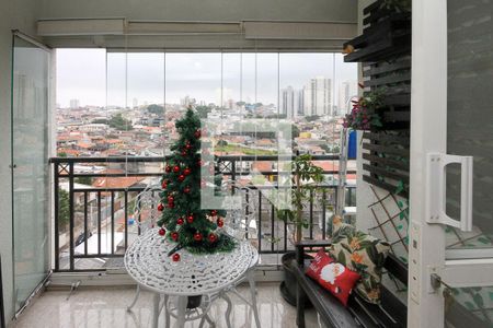 Varanda de apartamento à venda com 3 quartos, 70m² em Vila Santa Clara, São Paulo