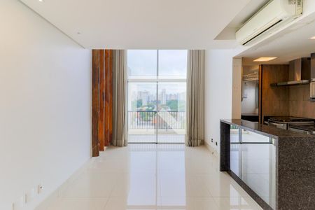 Sala de apartamento à venda com 2 quartos, 71m² em Cidade Monções, São Paulo