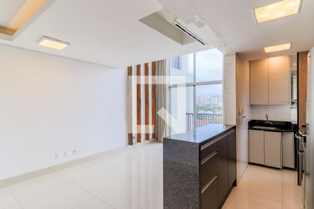 Sala de apartamento à venda com 2 quartos, 71m² em Cidade Monções, São Paulo