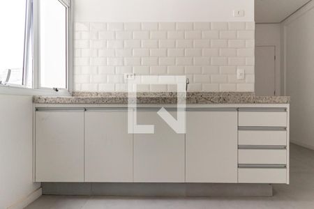 Sala - Cozinha Integrada de apartamento para alugar com 1 quarto, 36m² em Campos Elíseos, São Paulo